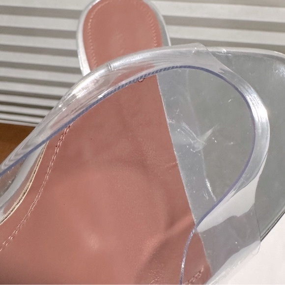 🌹 AMINA MUADDI🌹 Lupita Glass Wedge Sandal Size: 40 - Picture 12 of 16